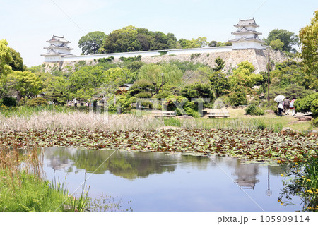明石城 逆さペアやぐら(兵庫県 明石市) 明石城 逆さペアやぐら(兵庫県 明石市) 105909114