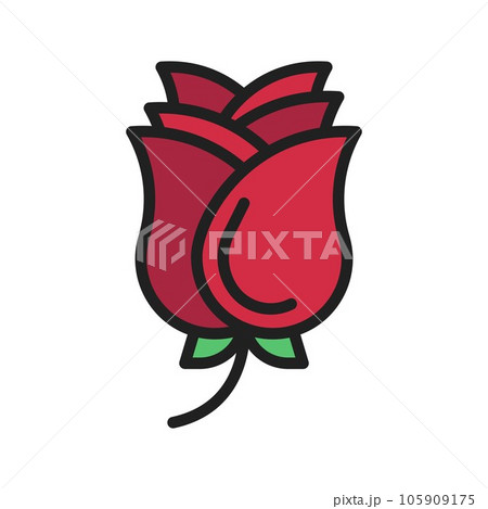 Rose Icon Image. Rose Icon Image. 105909175