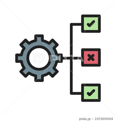 Production Priorities Icon Image.のイラスト素材 [105909408] - PIXTA