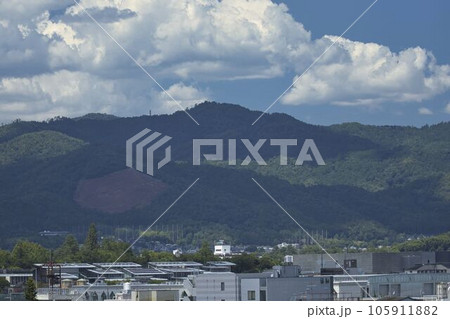 京都五山送り火　西賀茂船山に船形3 105911882