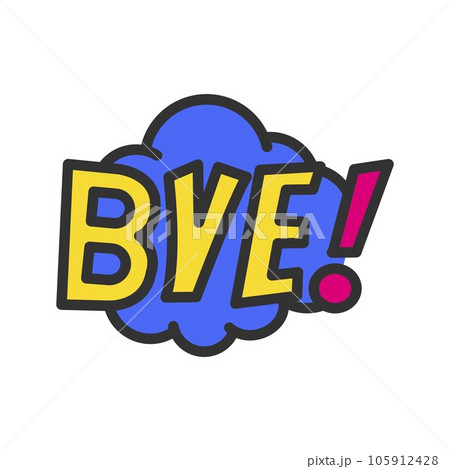 Bye Icon Image. 105912428