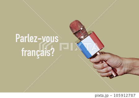 question do you speak french, in french question do you speak french, in french 105912787