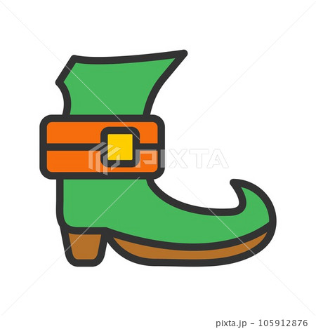 Boot Icon Image. 105912876