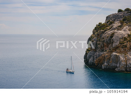 Anthony Quinn bay, trip to Rhodes island, Greece 105914194