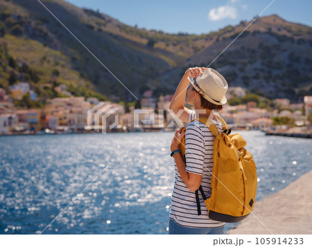 Travel to Greece, Mediterranean islands outside tourist season 105914233