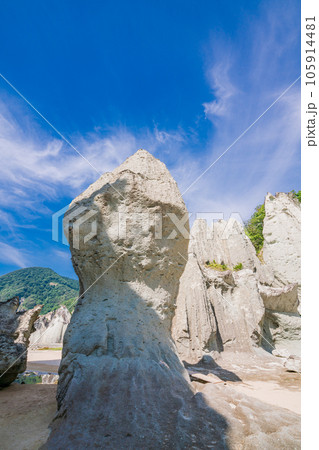 （青森県下北半島）夏の仏ヶ浦 105914481