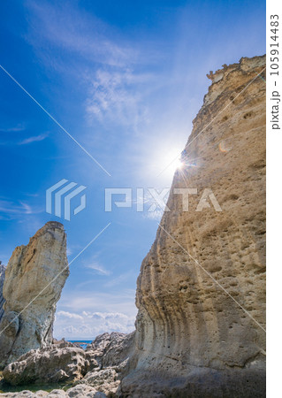 （青森県下北半島）夏の仏ヶ浦 105914483