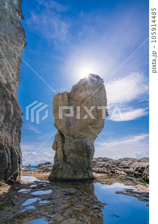 (青森県下北半島)夏の仏ヶ浦 (青森県下北半島)夏の仏ヶ浦 105914485