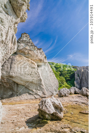 （青森県下北半島）夏の仏ヶ浦 105914491