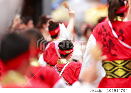 夏を彩るよさこい祭り 夏を彩るよさこい祭り 105914794