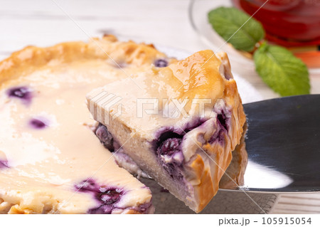 ブルーベリーチーズケーキ 105915054