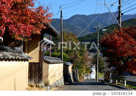 筑前の小京都　秋月の歴史ある町並み「旧田代家住宅」 105916134