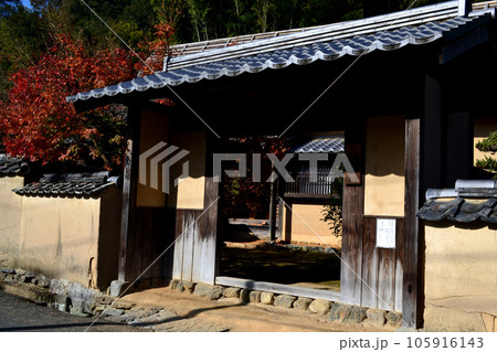 筑前の小京都　秋月の歴史ある町並み「旧田代家住宅」 105916143