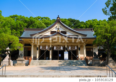 兵庫県神戸市 湊川神社 拝殿 兵庫県神戸市 湊川神社 拝殿 105918129