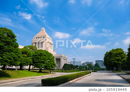 東京都千代田区 国会議事堂 105919449
