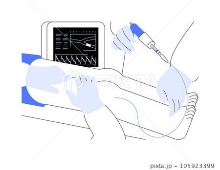 Vascular surgery abstract concept vector illustration. 105923399