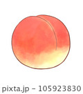 桃のイラスト 105923830