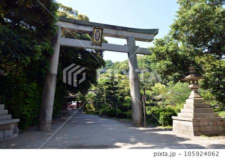 石清水八幡宮　一の鳥居　京都府八幡市 105924062