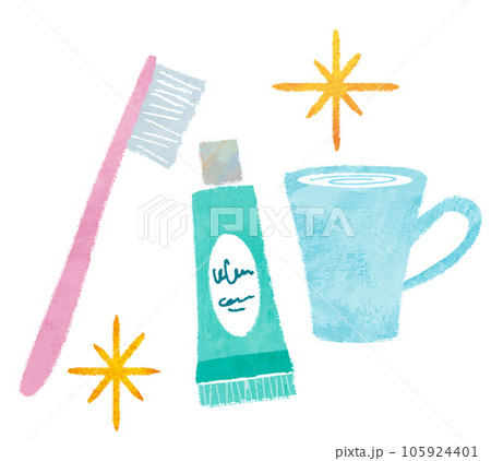 歯磨きのイラスト 105924401