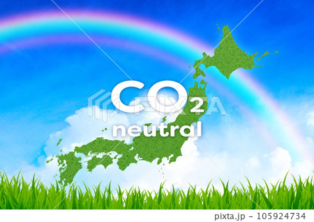 SDGs　イメージ素材　背景素材 105924734