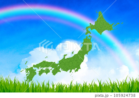 SDGs　イメージ素材　背景素材 105924738