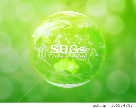 SDGs　イメージ素材　背景素材 105924853