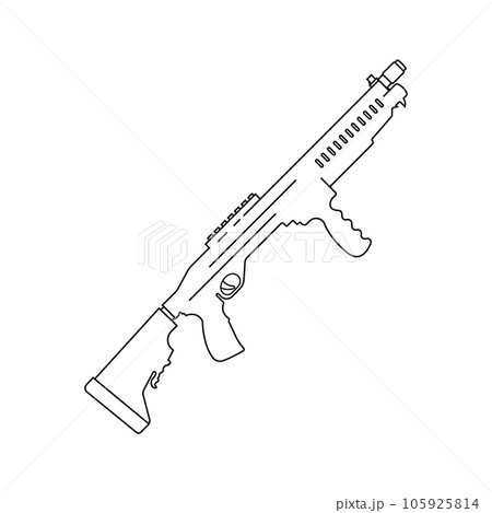 Machine Gun icon 105925814