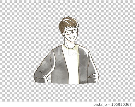 Happy man 105930367