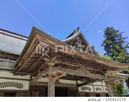 岩手県平泉の中尊寺 105932179