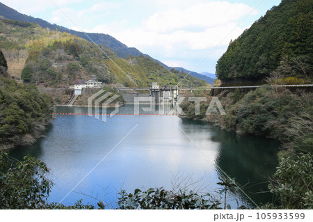 高知県越知町　桐見ダム 105933599