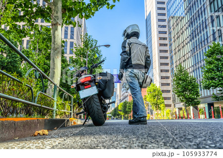 大型アメリカンバイクで東京ツーリング 105933774