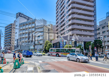 横浜市の都市風景　新綱島駅 105934151