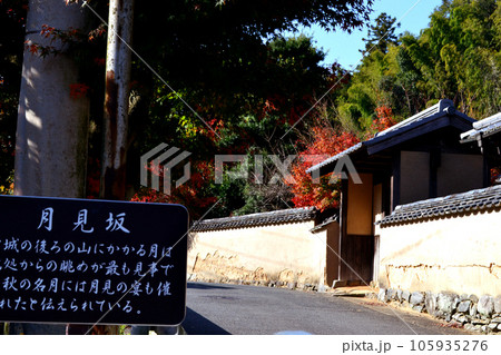 筑前の小京都　秋月の歴史ある町並み「旧田代家住宅」 105935276