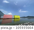 海に浮かぶ建造物 105935664