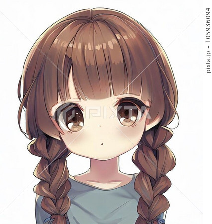 anime girl with pigtails and white coat twirling and posing #hatsunemi... |  TikTok