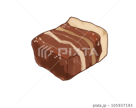 豚の角煮イラスト素材 豚の角煮イラスト素材 105937193