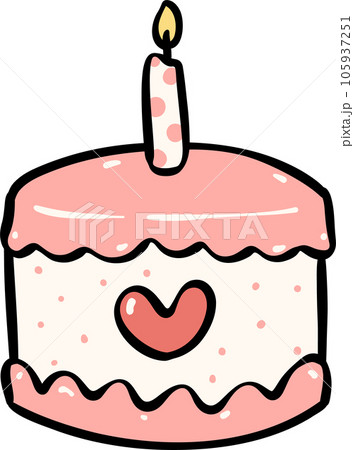 Colouring Pages - Birthday Cake Drawing - CleanPNG / KissPNG
