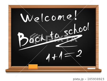 Blackboard. Back to school illustration Blackboard. Back to school illustration 105938923