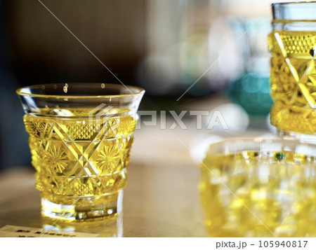 薩摩切子のグラス 105940817