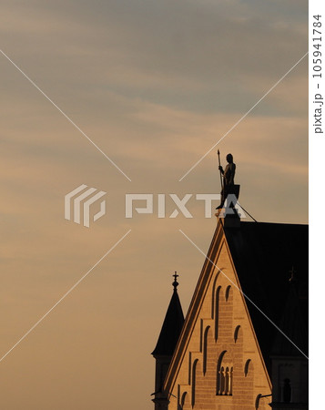 ノイシュヴァンシュタイン城（マリエン橋から）, 2023, 夏, 夕刻 105941784