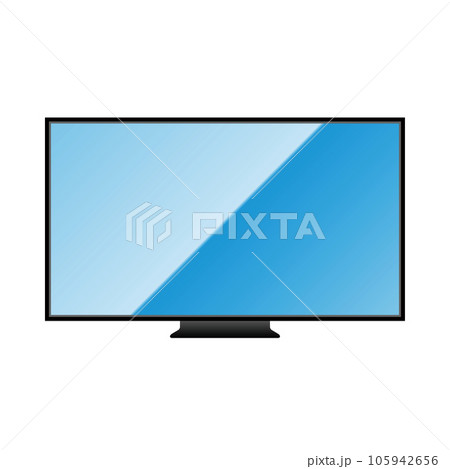 シンプルなイラスト_大型テレビ シンプルなイラスト_大型テレビ 105942656
