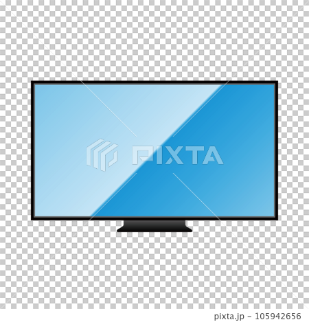 シンプルなイラスト_大型テレビ シンプルなイラスト_大型テレビ 105942656