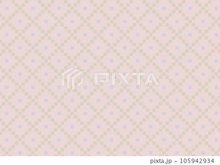 モザイクのスクエアのシームレスの背景(ピンク) モザイクのスクエアのシームレスの背景(ピンク) 105942934