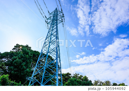 送電塔 105944092