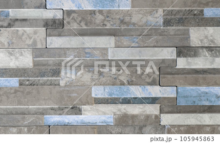 Modern stone tile background, full frame 105945863