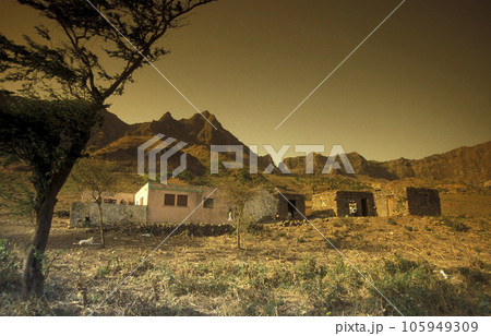 AFRICA CAPE VERDE FOGO VOLCANO 105949309