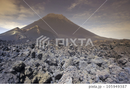 AFRICA CAPE VERDE FOGO VOLCANO 105949387