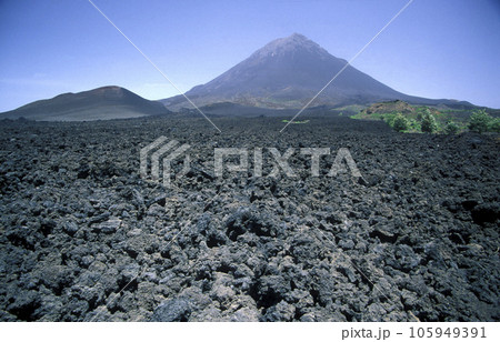 AFRICA CAPE VERDE FOGO VOLCANO 105949391