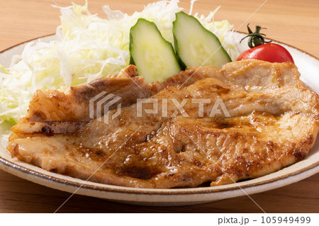 豚肉の生姜焼き 豚肉の生姜焼き 105949499