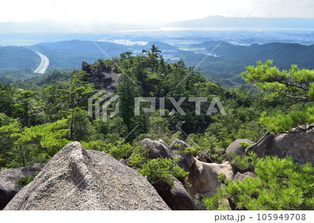 大津・金勝アルプスのハイキングコース北峰縦走線 105949708